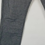 Vorschaubild 4 von Tapered Jeans Herren Grau Gr. W33/50/L Baumwolle Meliert Casual L30
