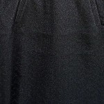 Vorschaubild 4 von Etuikleid Damen Schwarz Gr. 46/3XL Baumwolle Uni Glamourös Festlich