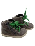 Vorschaubild 1 von Lauflernschuhe Leder Gr. 19 Herbst/Winter Braun Grün Baby