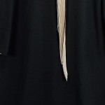 Vorschaubild 4 von Etuikleid Damen Gr. 46/3XL Schwarz Polyester Uni Elegant