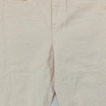 Vorschaubild 3 von Damen Jeans Bootcut Beige Ausgefranster Saum Gr 34 XS