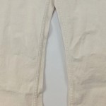 Vorschaubild 4 von Damen Jeans Bootcut Beige Ausgefranster Saum Gr 34 XS