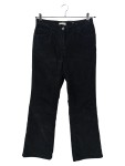 Vorschaubild 1 von Cordhose Damen Hose Baumwolle Schwarz Gr. 38 Casual Minimalistisch