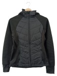Vorschaubild 1 von Steppjacke Kinder Gr. 158 Schwarz Polyester Uni Sportlich Langarm Freizeit