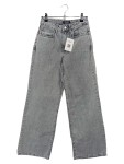 Vorschaubild 1 von Wide Fit Hose Damen Grau W24 32 XXS 100% Baumwolle