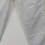 Vorschaubild 4 von Damen Stoffhose Gr. 40 W31 Beige Glitzer Casual Baumwolle