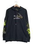 Vorschaubild 1 von Kapuzenpullover Herren Schwarz Gr. 46/S Baumwolle Schriftzug Streetwear