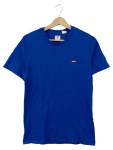 Vorschaubild 1 von Damen T-Shirt Blau Logo Patch Baumwolle Gr. 44 XXL Freizeit Casual
