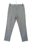 Vorschaubild 1 von Jeans Carrot Fit Herren Grau W33 L31 Leinen-Mix Hose Knopf