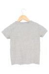 Vorschaubild 2 von Kinder T-Shirt Gr. 116 Grau Casual Basic Baumwolle Kurzarm