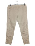 Vorschaubild 1 von Cargohose Damen Baumwolle Beige Gr. 42 XL W33 L31 Freizeit Reißverschluss