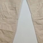 Vorschaubild 4 von Cargohose Damen Baumwolle Beige Gr. 42 XL W33 L31 Freizeit Reißverschluss
