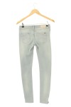 Vorschaubild 2 von Damen Jeans Slim Fit Grau W26/34/XS Distressed Reißverschluss