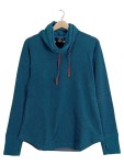 Vorschaubild 1 von Fleecepullover Damen Petrol Gr. 36/S Polyester Uni Outdoor