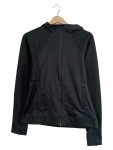 Vorschaubild 1 von Damen Trainingsjacke Kapuze Sport Gr. 38 M Schwarz Polyester
