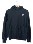 Vorschaubild 1 von Kapuzenpullover Damen Schwarz Gr. 34/XS Baumwolle Logo-Print Casual