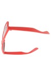 Vorschaubild 2 von LUTZ Sonnenbrille Damen Herren Retro Urban Streetwear Rot Lochmuster XXX Partybrille