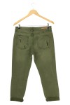 Vorschaubild 2 von Destroyed Jeans Straight Leg Damen Grün Größe 36 Casual Vintage