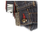 Vorschaubild 2 von Jeans Straight Leg Kinder Hose Blau Gr. 116 Baumwolle Uni