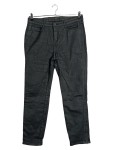 Vorschaubild 1 von Damen Jeans Straight Leg Schwarz Gr. 42 L28 Baumwolle Reißverschluss