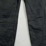 Vorschaubild 4 von Damen Jeans Straight Leg Schwarz Gr. 42 L28 Baumwolle Reißverschluss