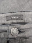 Vorschaubild 2 von Damen Jeans Straight Leg Schwarz Gr. 42 L28 Baumwolle Reißverschluss