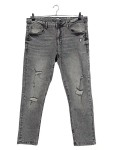 Vorschaubild 1 von Herren Jeans Slim Fit Grau W36 L29 Destroyed Used-Look