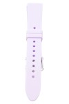 Vorschaubild 1 von Uhrenarmband Lila Silikon 18mm Armband Damen Uhr Ersatzband