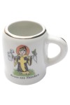 Vorschaubild 1 von Bierkrug Weiß Kind Motiv Gruss aus München Porzellan 7.5cm