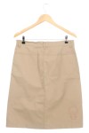 Vorschaubild 2 von Damen Jeansrock Beige Gr. 38/M Baumwolle Midirock Klassisch Casual