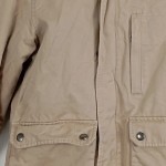 Vorschaubild 3 von Parka Jacke Beige Kapuze Kinder Gr. 126/128