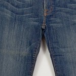 Vorschaubild 3 von Bootcut Jeans Herren Gr. 46 Blau Baumwolle Uni Casual Freizeit