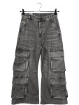 Vorschaubild 1 von Diesel High Waist Jeans hellgrau Größe 30