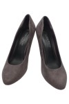 Vorschaubild 2 von Pumps Damen Grau Elegant Klassisch Business Gr. 38