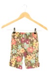 Vorschaubild 1 von Kinder Shorts Gr. 104 Mehrfarbig Baumwolle Blumenmuster Casual