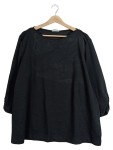 Vorschaubild 1 von Fleecepullover Damen Gr. 42/XL Schwarz Polyester Elasthan Uni Casual