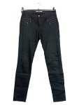 Vorschaubild 1 von Stoffhose Damen Gr. W31/40/L Schwarz Baumwolle Uni Casual Freizeit L31