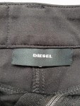 Vorschaubild 2 von Bleistiftrock Damen Gr. 40/L Schwarz Viskose Uni Modern Casual Maxirock