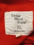 Vorschaubild 3 von Cedar Wood State Fleecejacken rot Größe 42