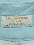 Vorschaubild 3 von Lisa Campione High-Waist-Shorts blau Größe 40