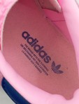 Vorschaubild 3 von Sneaker low Damen Gr. 38,5 Pink Leder Schnürung Streetwear Freizeit Logo