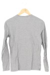 Vorschaubild 2 von Herren Langarmshirt Gr. S/44 Grau Casual Urban Streetwear