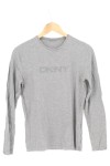 Vorschaubild 1 von Herren Langarmshirt Gr. S/44 Grau Casual Urban Streetwear