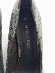 Vorschaubild 4 von Pumps Damen Gr. 37 Blau Kunststoff Ohne Verschluss 10 cm Elegant