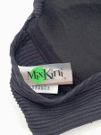 Vorschaubild 3 von Bikini-Oberteil Damen Schwarz Gr. 38 Polyamid Strukturmuster Modern