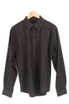 Vorschaubild 1 von MUCHMORE Herren Freizeithemd L Braun Kariert Klassisch Casual Langarm