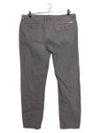 Vorschaubild 2 von Stoffhose Herren Grau Gr. W40/56/XXL Baumwolle Uni Casual Knopf