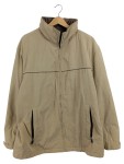 Vorschaubild 1 von Übergangsjacke Herren Beige Gr. 50/M Polyester Uni Casual Langarm