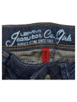 Vorschaubild 2 von Jeans Slim Fit Kinder Hose Blau Gr. 116 Baumwolle Stickerei