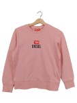 Vorschaubild 1 von Sweatshirt Kinder Rosa Gr. 158 Baumwolle Logo-Print Casual Langarm